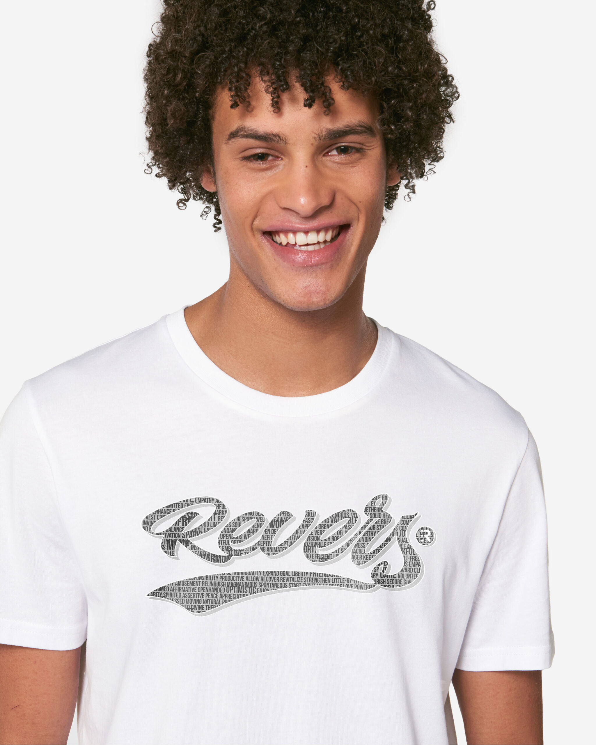 High Quality T-shirt White with print - Revers